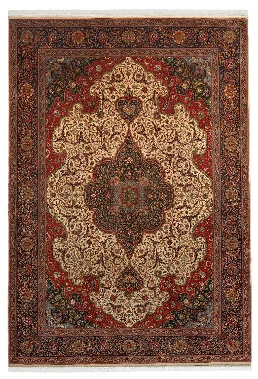 Иранский ковёр из шерсти (13-531/358x250) 