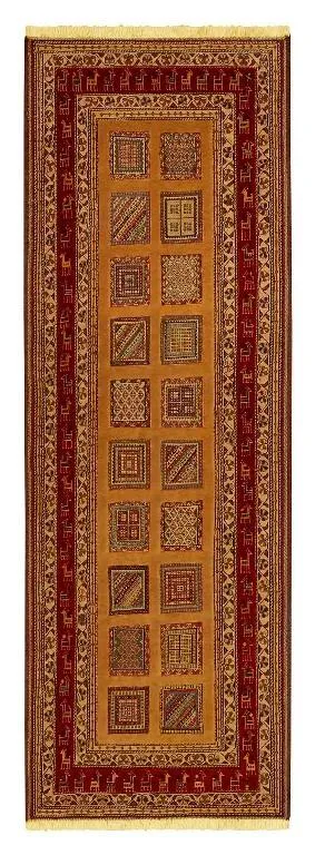 Иранский ковёр из шерсти (15-06213/253x88)