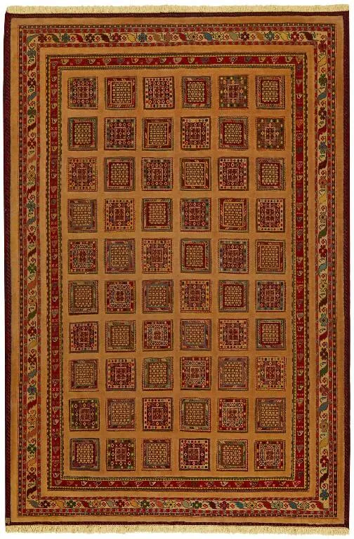 Иранский ковёр из шерсти (15-06613/297х198)
