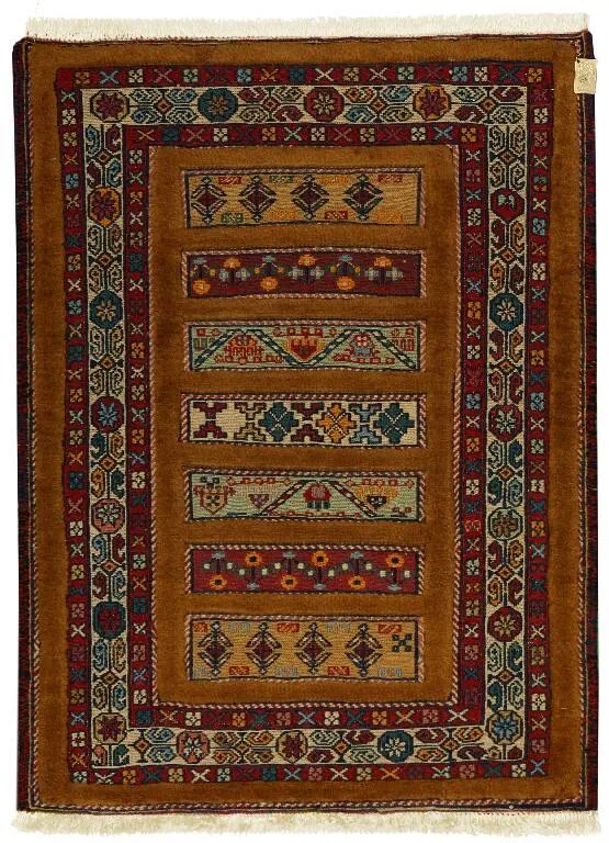 Иранский ковёр из шерсти  (15-03413 /87x64) 