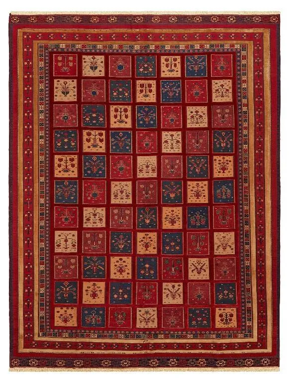 Иранский ковёр из шерсти (12-80/388x297)