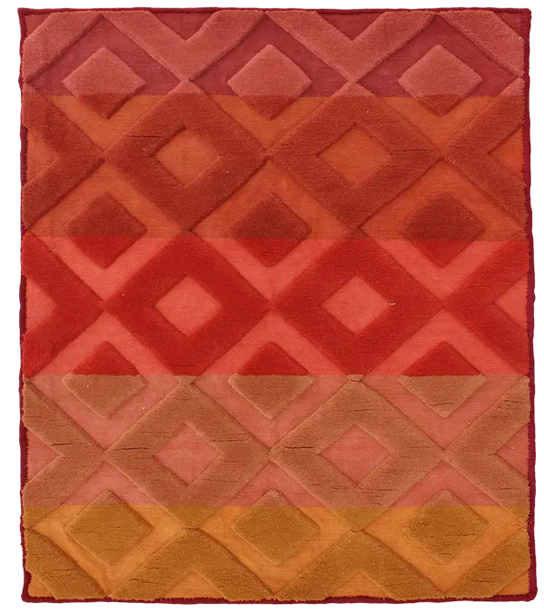 Индийский ковёр из шерсти (08-243/189x125)