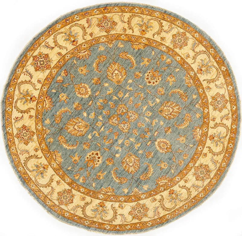 Индийский ковёр из шерсти (14-3118/200x200)