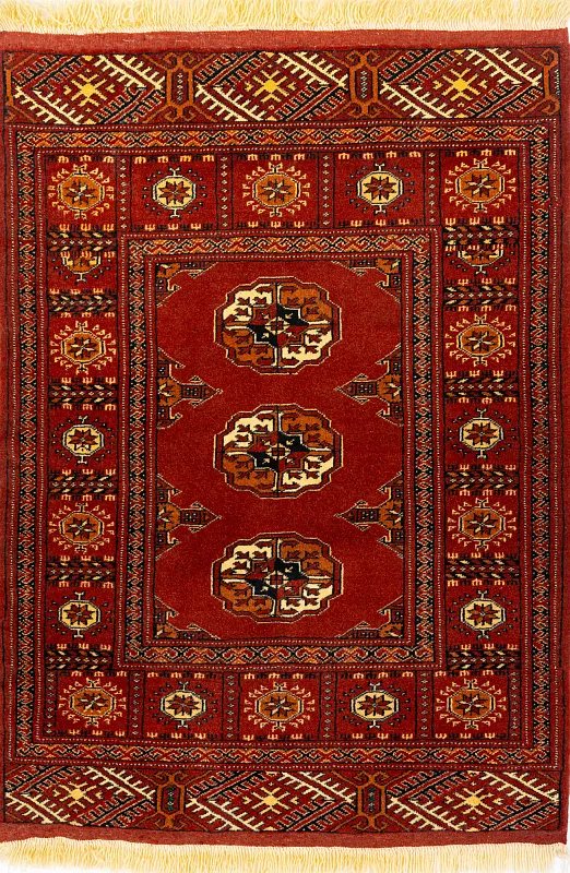 Иранский ковёр из шерсти (13-201/120x80)