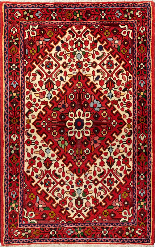 Иранский ковёр из шерсти (17-3040516/155x100) 