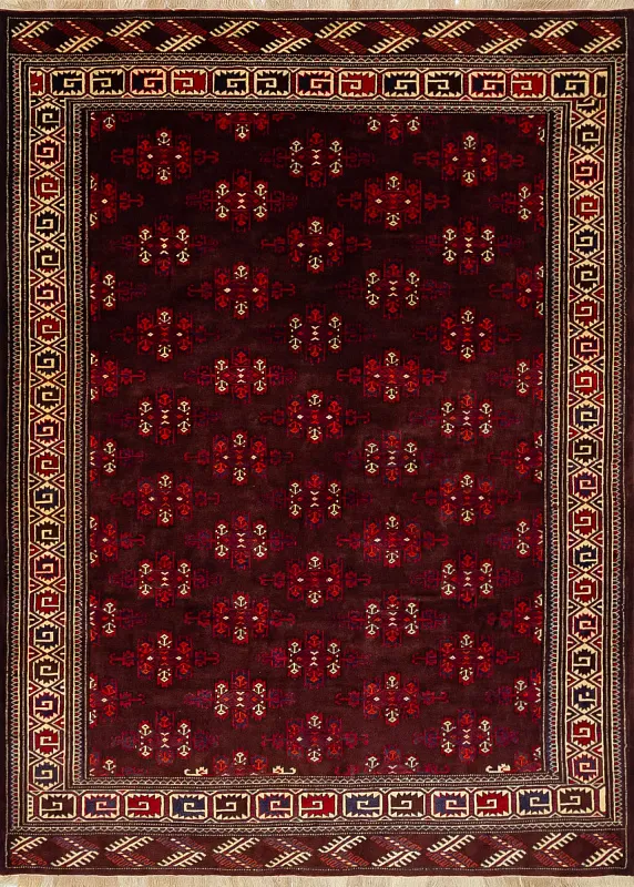 Иранский ковёр из шерсти (13-171/275x206) 