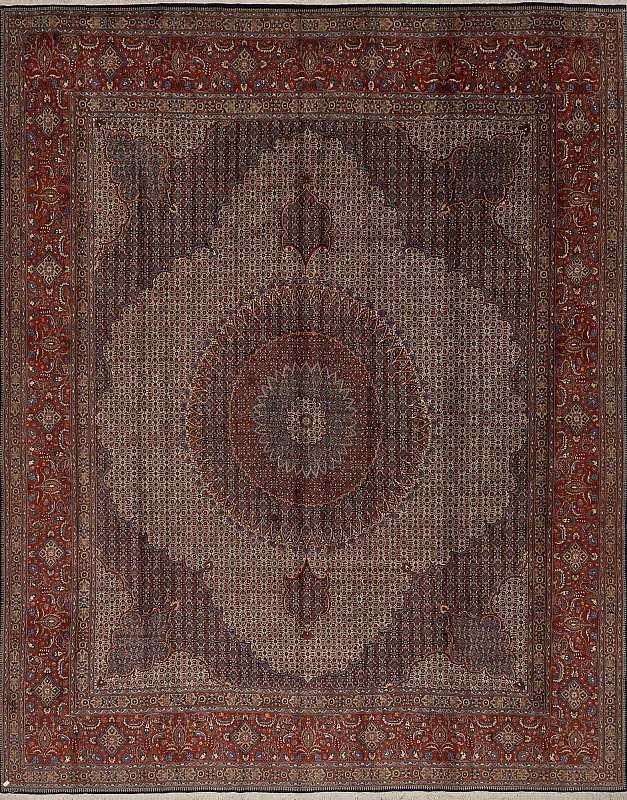 Иранский ковёр из шерсти (14-80214/488x390)