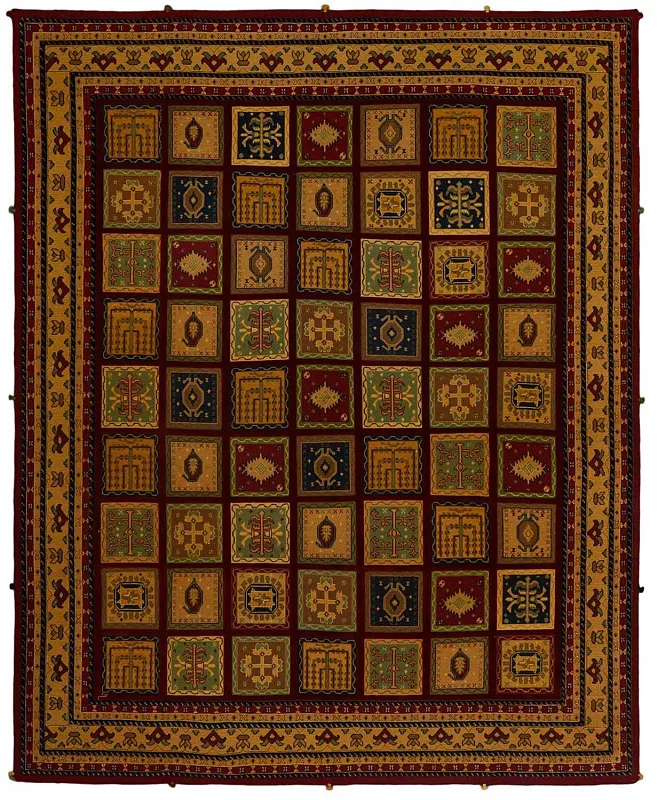 Иранский ковёр из шерсти  (12-236/297x242) 