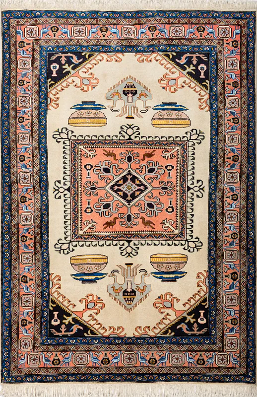 Иранский ковёр из шерсти (05-31/200x140)