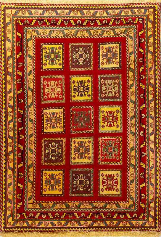 Иранский ковёр из шерсти  (15-02013/153x109) 