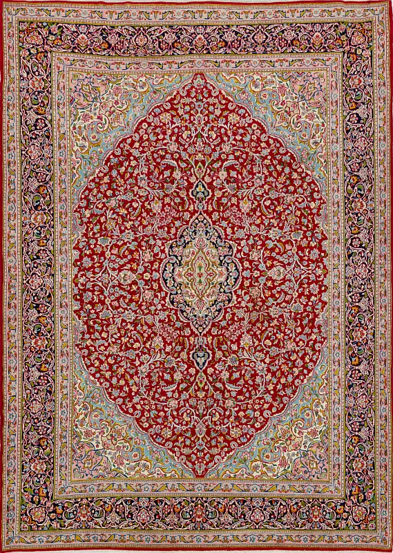 Иранский ковёр из шерсти (17-019816/355x255)