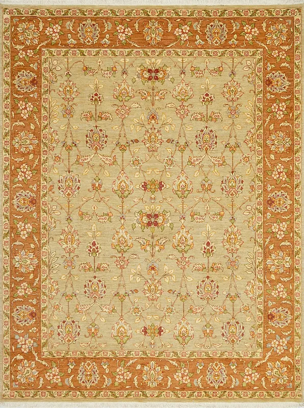 Иранский ковёр из шерсти (07-1102/306x236) 