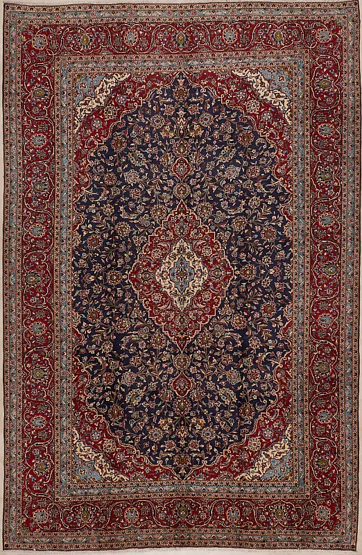 Иранский ковёр из шерсти (17-1310002016/450x295) 