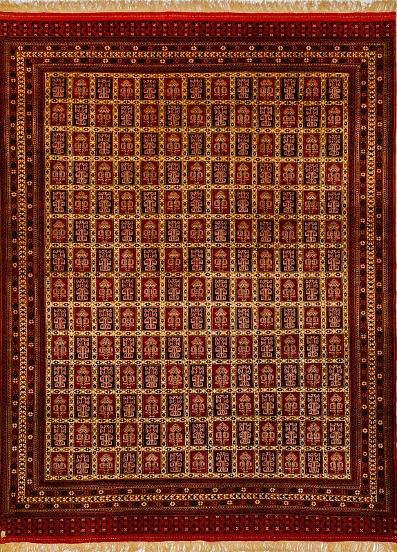 Иранский ковёр из шерсти  (13-48713/350x263) 