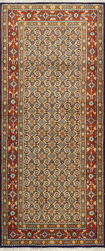 Иранский ковёр из шерсти  (17-01301024816/185x80)