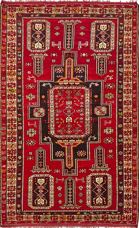Иранский ковёр из шерсти (06-472/300x200) 