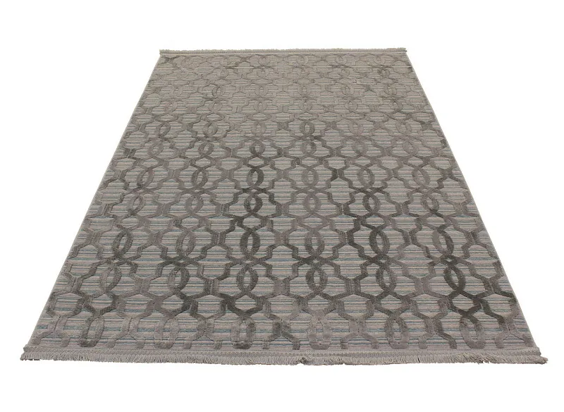 Турецкий ковёр из акрила (W6271/B38/85/L.GREY/D.GRE) 