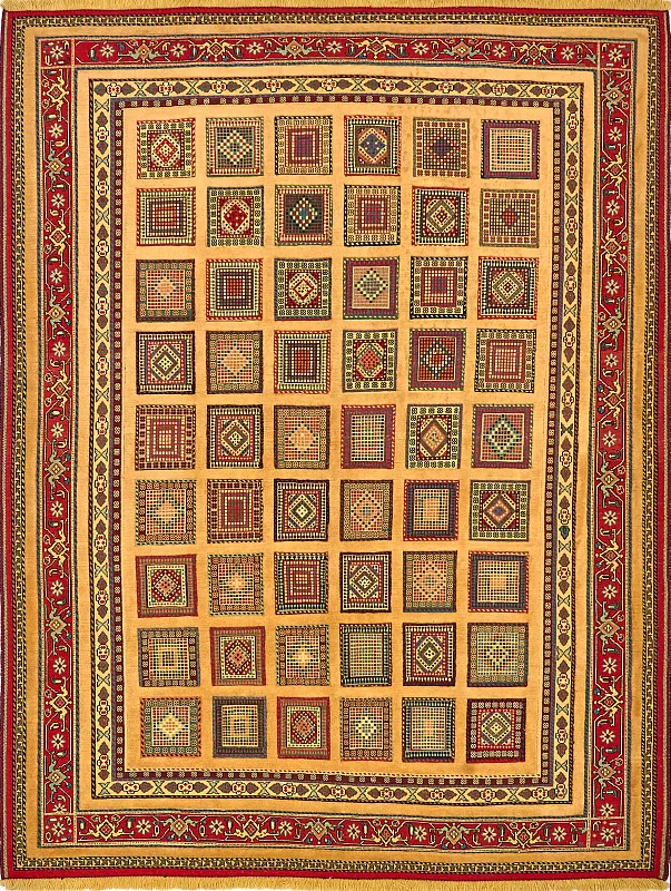 Иранский ковёр из шерсти (13-313/276x214)