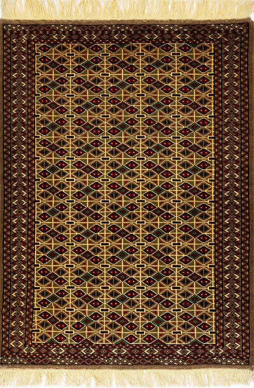 Иранский ковёр из шерсти (13-47513 /116x87)