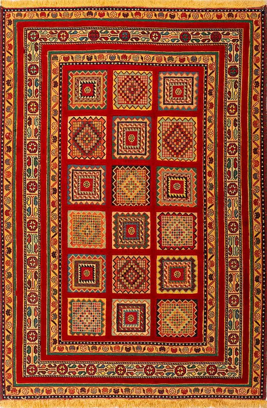 Иранский ковёр из шерсти (13-300/174x116) 