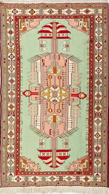 Иранский ковёр из шерсти (05-246/200x120)