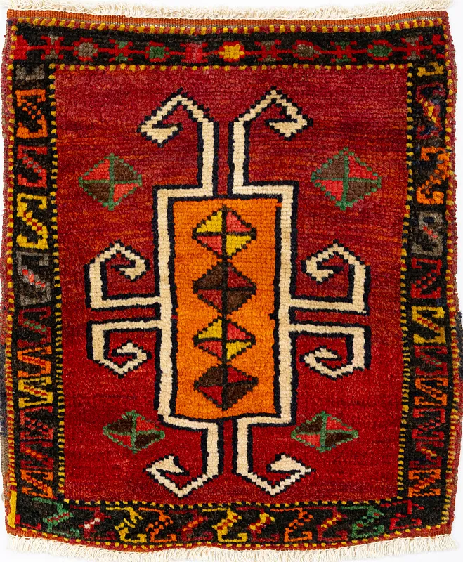 Иранский ковёр из шерсти (17-1301018916 /58х50)