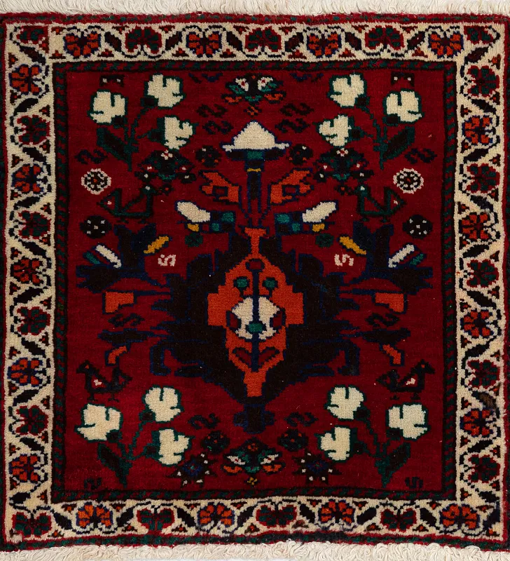 Иранский ковёр из шерсти (16-10153/55x55)