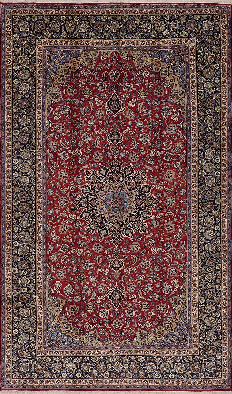 Иранский ковёр из шерсти (17-0001816/493x298)