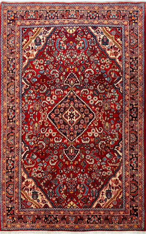 Иранский ковёр из шерсти  (17-01304030316/204x130)