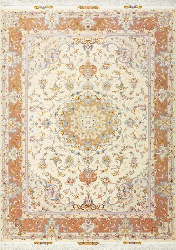 Иранский ковёр из шерсти (07-189/205x150) 