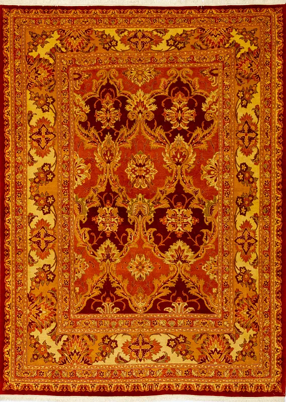 Иранский ковёр из шерсти (07-561/276x204)