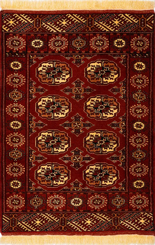 Иранский ковёр из шерсти (13-200/123x85)
