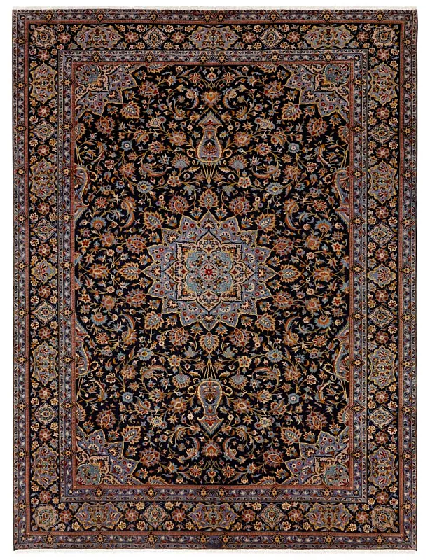 Иранский ковёр из шерсти (00-1031/393x292)