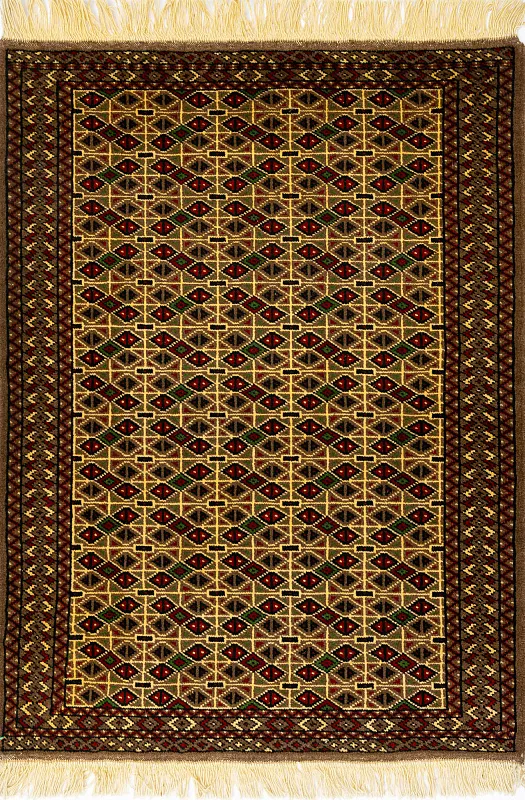 Иранский ковёр из шерсти (13-47513 /116x87)