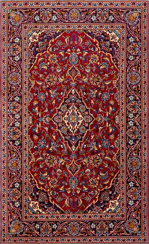 Иранский ковёр из шерсти  (17-01304011116/212x128)