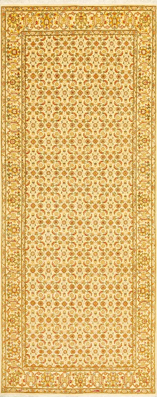 Иранский ковёр из шерсти (07-1106/352x139)