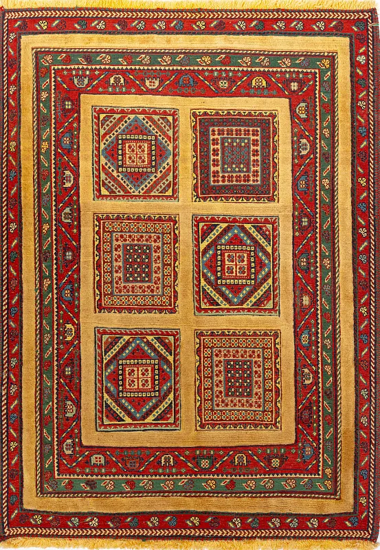 Иранский ковёр из шерсти  (13-07313 /120x86)