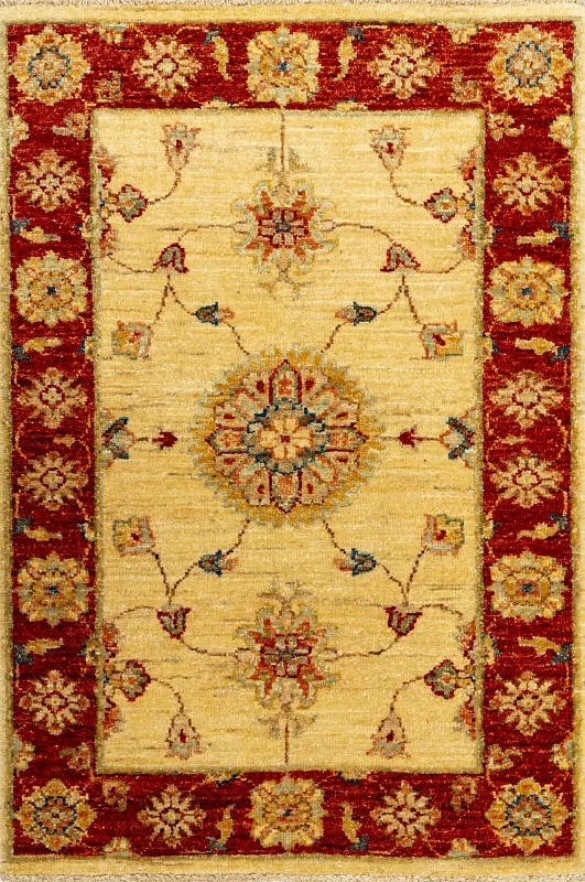Индийский ковёр из шерсти (14-3102/97x62)