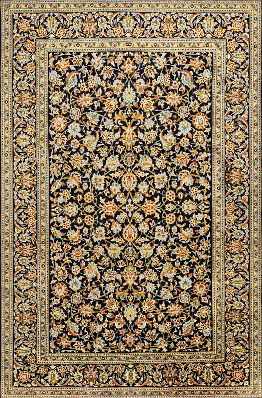 Иранский ковёр из шерсти (00-480/384x253) 