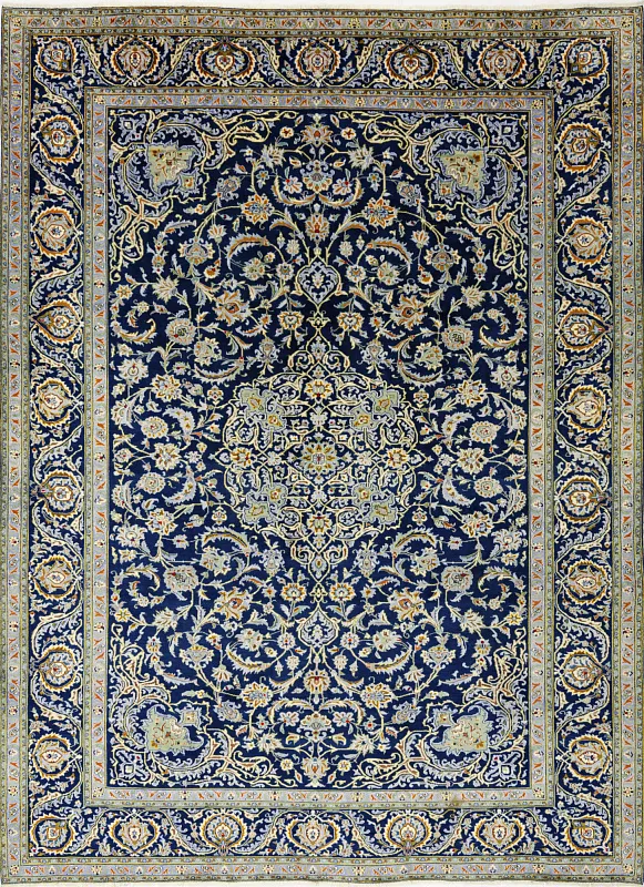Иранский ковёр из шерсти (00-589/405x305)