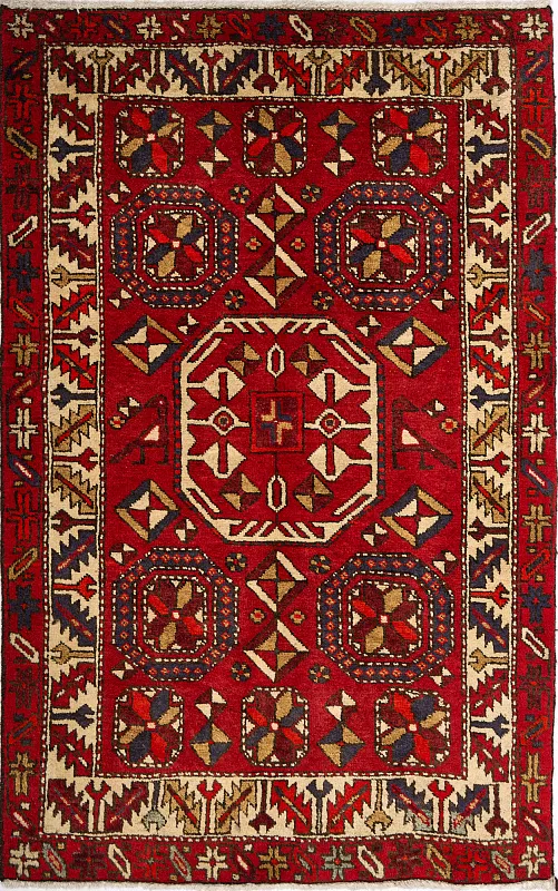 Иранский ковёр из шерсти (17-1022116 /113x72)
