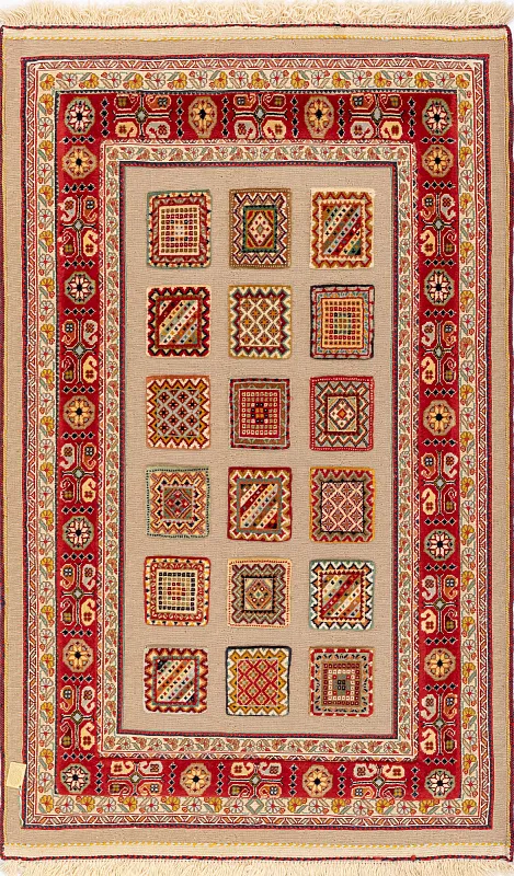 Иранский ковёр из шерсти  (13-56613/131x79) 