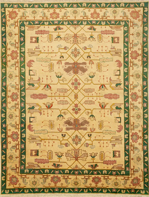 Иранский ковёр из шерсти (06-75/328x255)