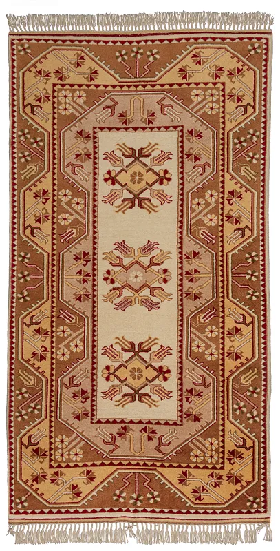 Иранский ковёр из шерсти (04-42/231x124)