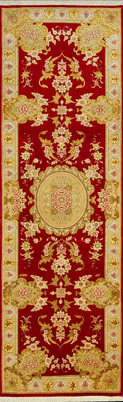 Иранский ковёр из шерсти (07-263/295x92) 