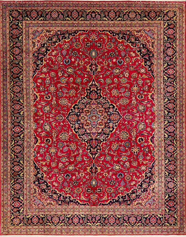 Иранский ковёр из шерсти (17-1305009316/390x310) 