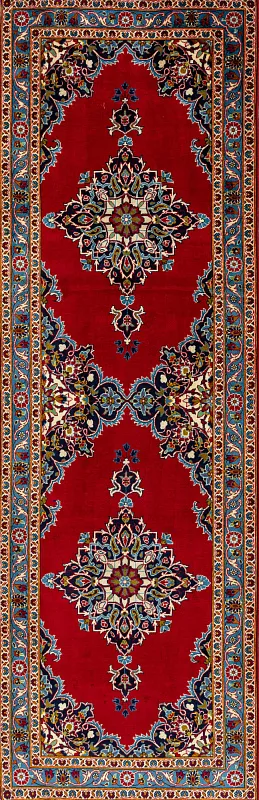 Иранский ковёр из шерсти (00-994/298x100)
