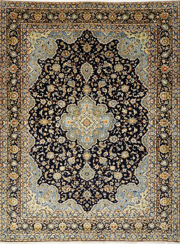 Иранский ковёр из шерсти (00-1075 /397х303)