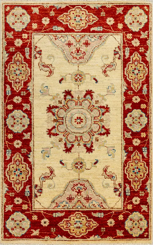 Индийский ковёр из шерсти (14-3112/86x57)