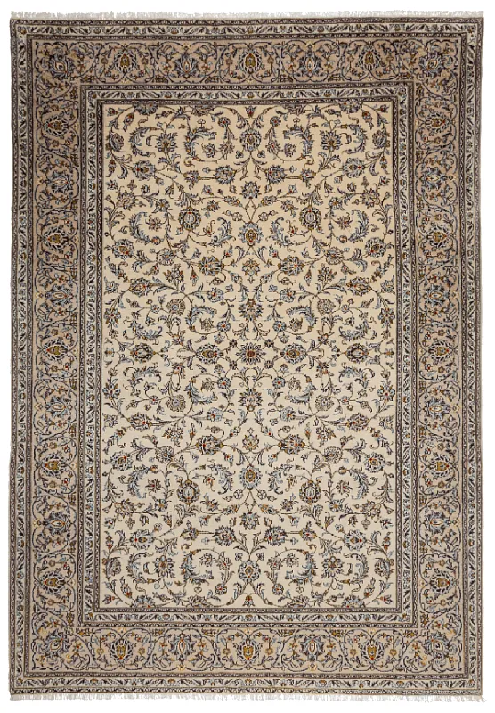 Иранский ковёр из шерсти (17-003416/368x260)
